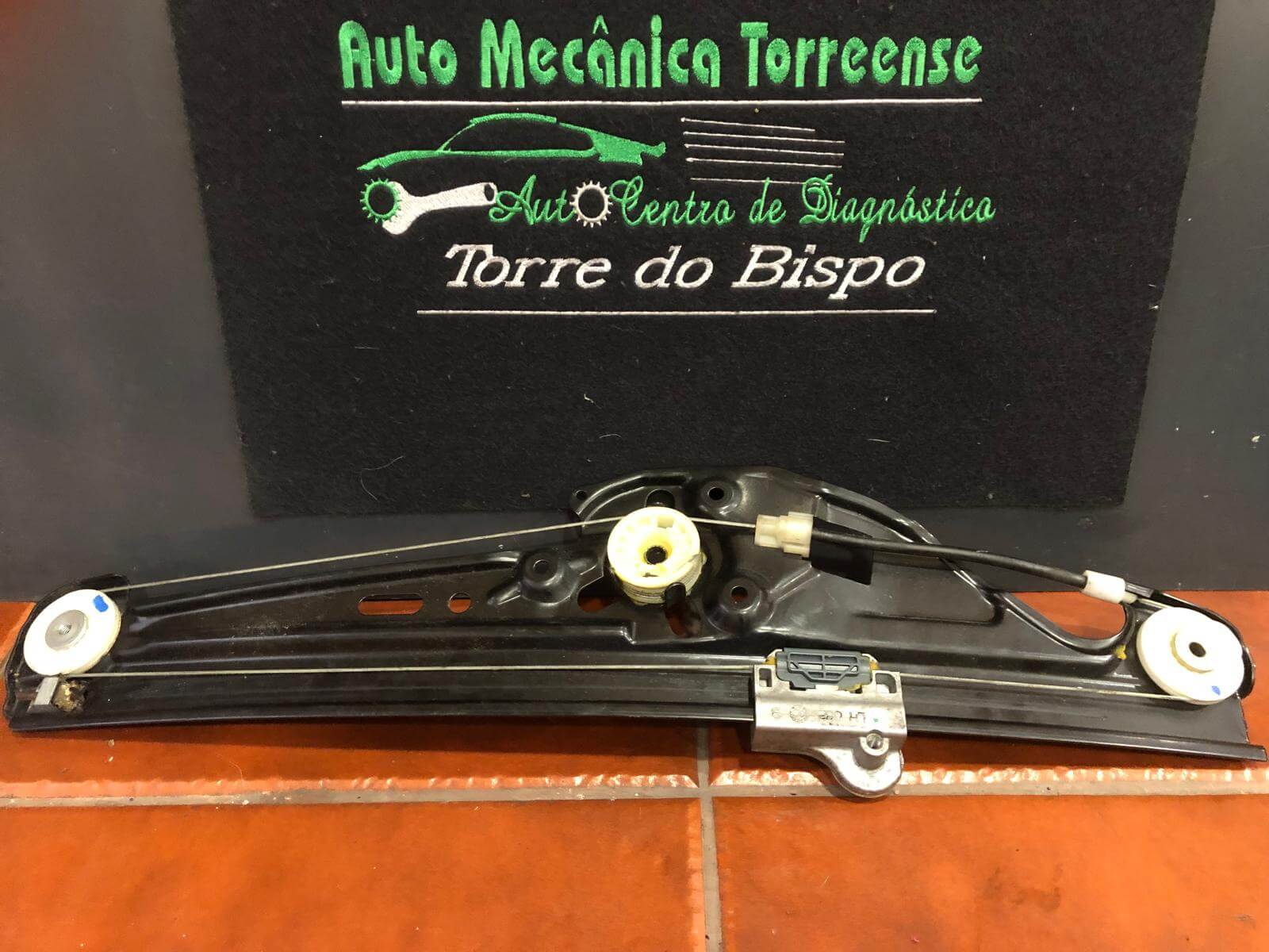 Mecanismo de janela traseira esquerda BMW 5 (E60) 525 d 7034387 S 7075673 E