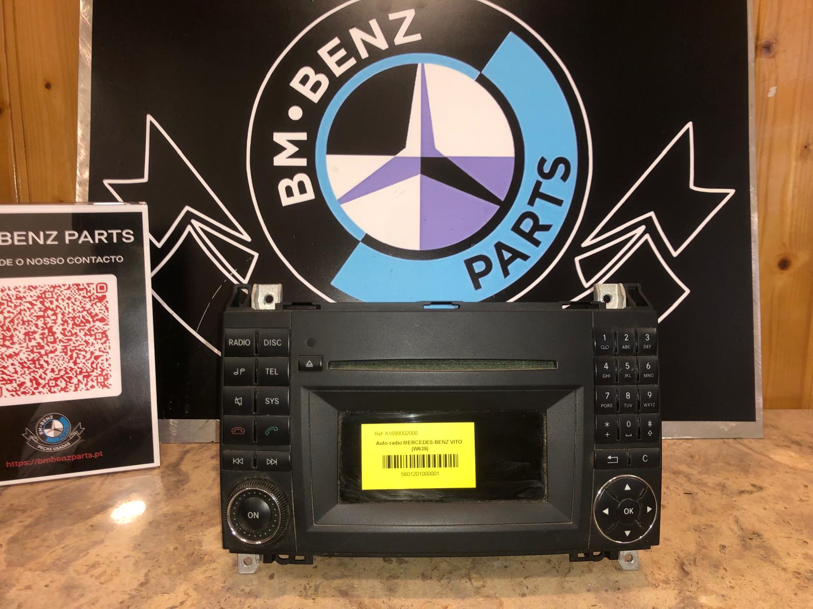Auto Rádio Mercedes Vito W639 Ref.A1699002000