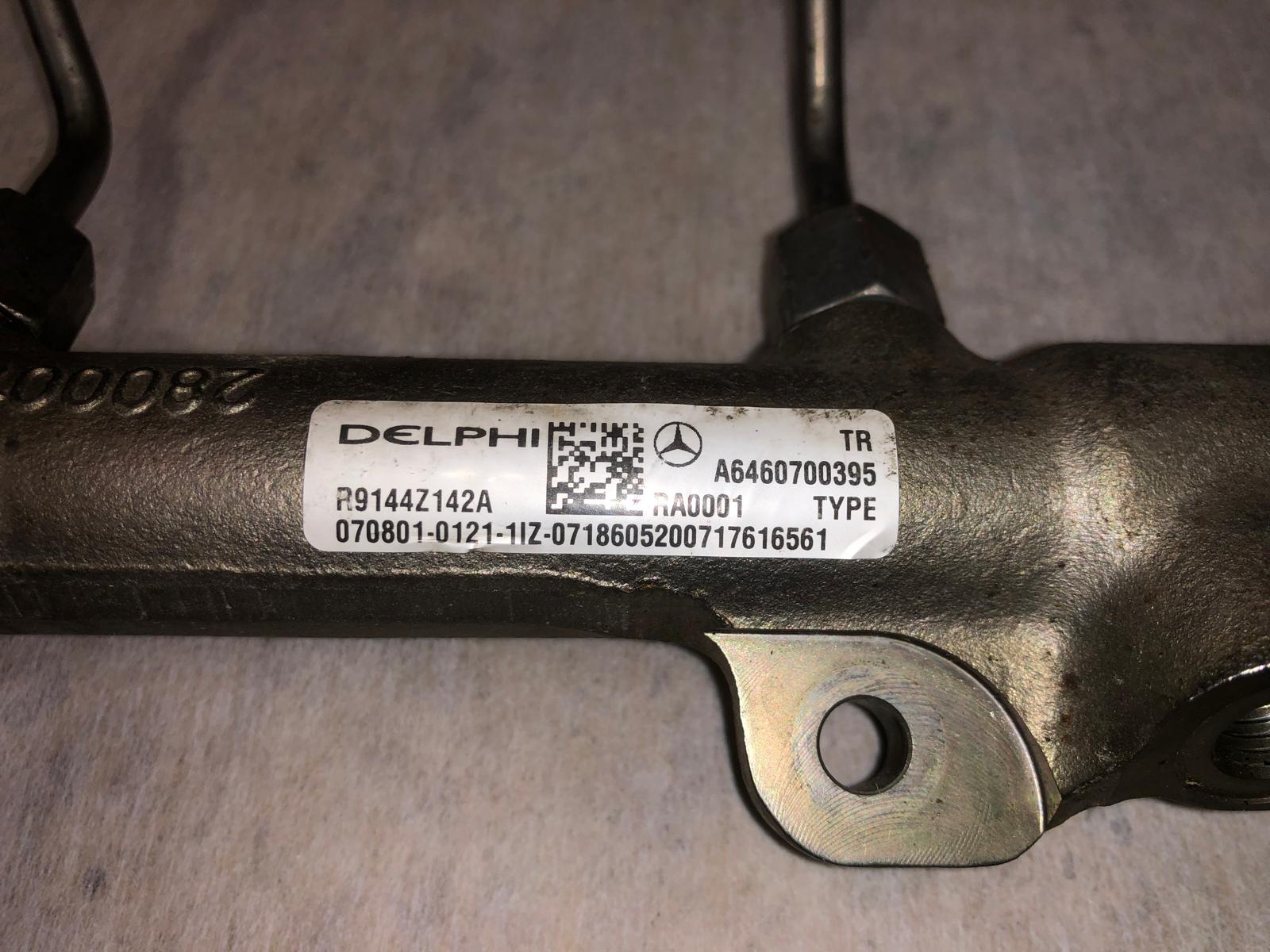Tubo distribuidor de combustivel Mercedes Motor OM646 Ref.A6460700395 - Image 3