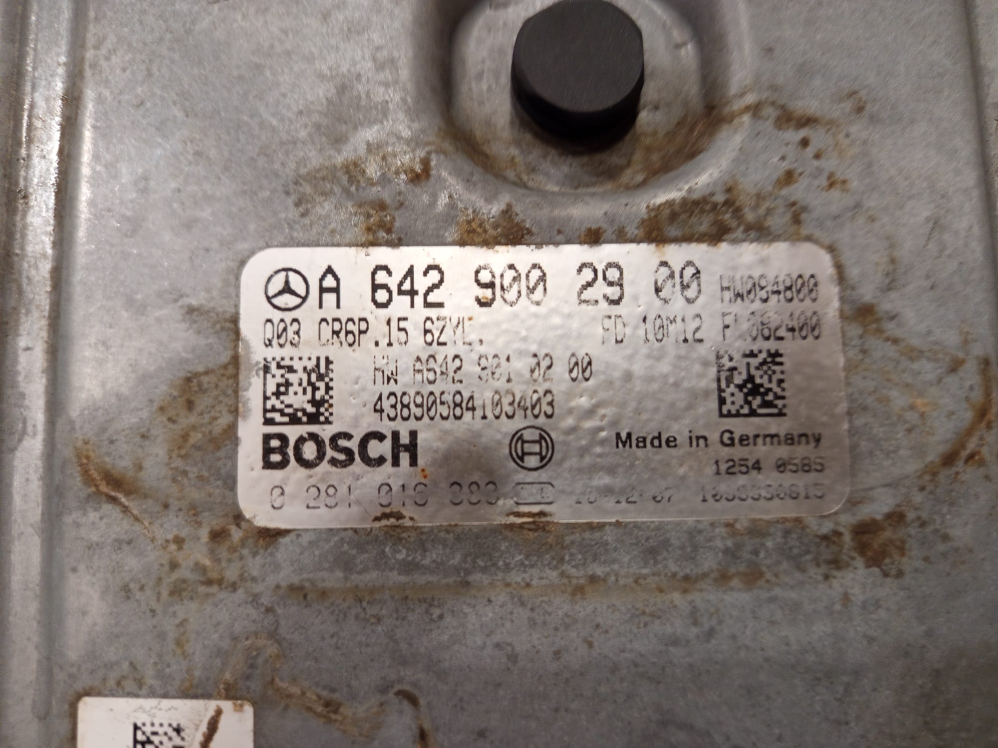 Centralina de Motor Mercedes E Class W212 – Ref. A6429002900 - Image 3